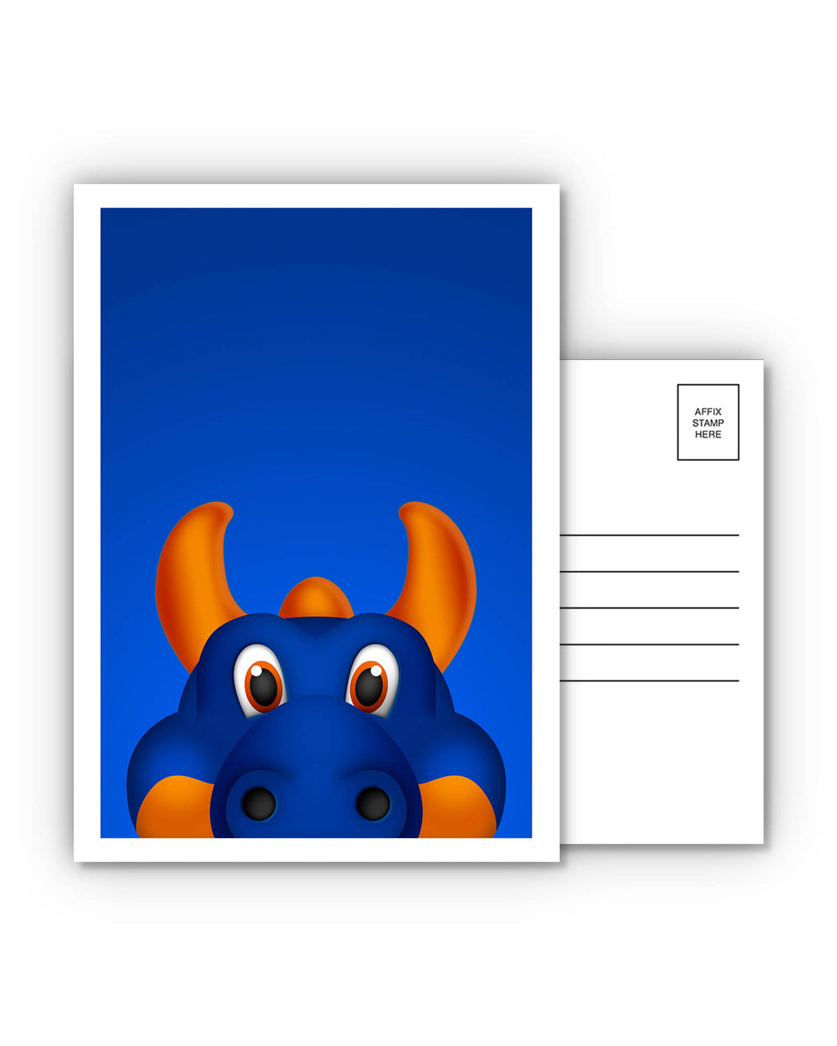 Postcards - Minimalist Mascots POS