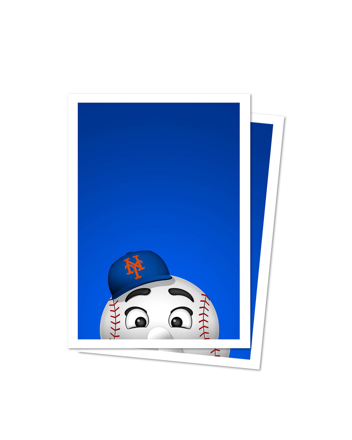 Minimalist Mr. Met Postcard
