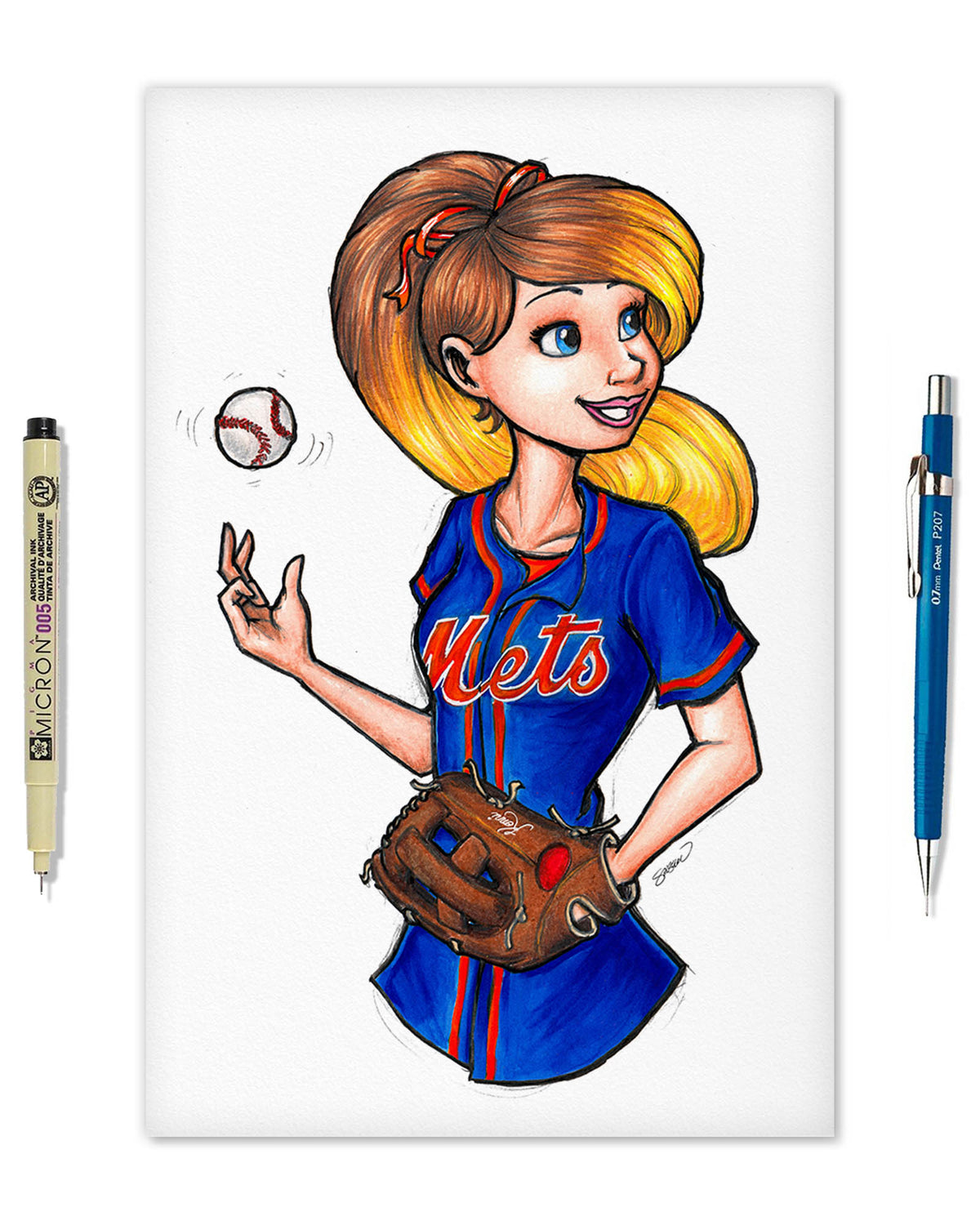 WinS® She Can Pitch - Mets - Konni Mackenzie
