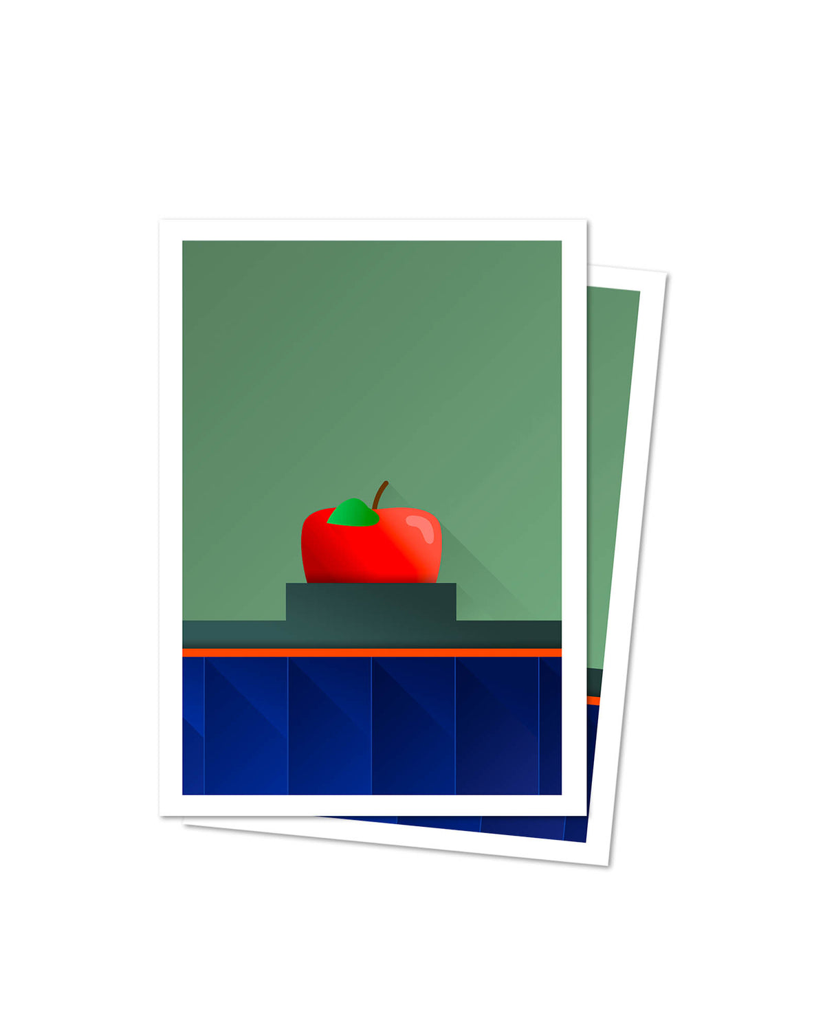 Minimalist Citi Field Postcard