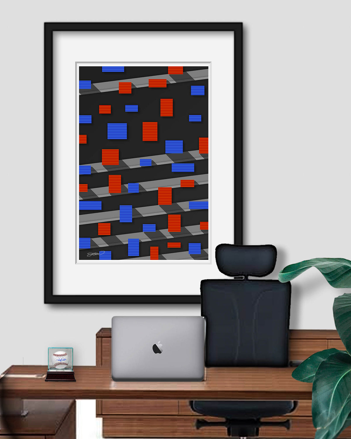 Minimalist Shea Stadium