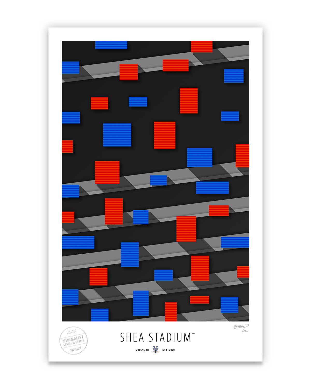 Minimalist Shea Stadium