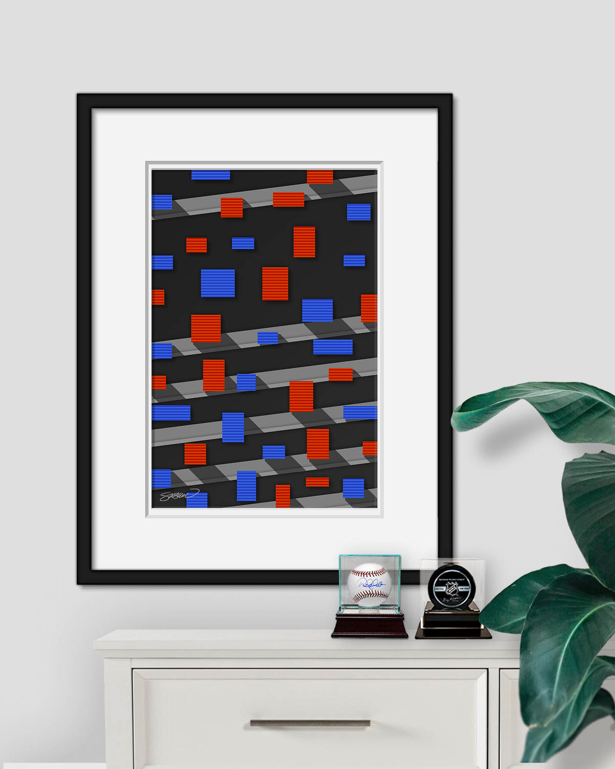 Minimalist Shea Stadium