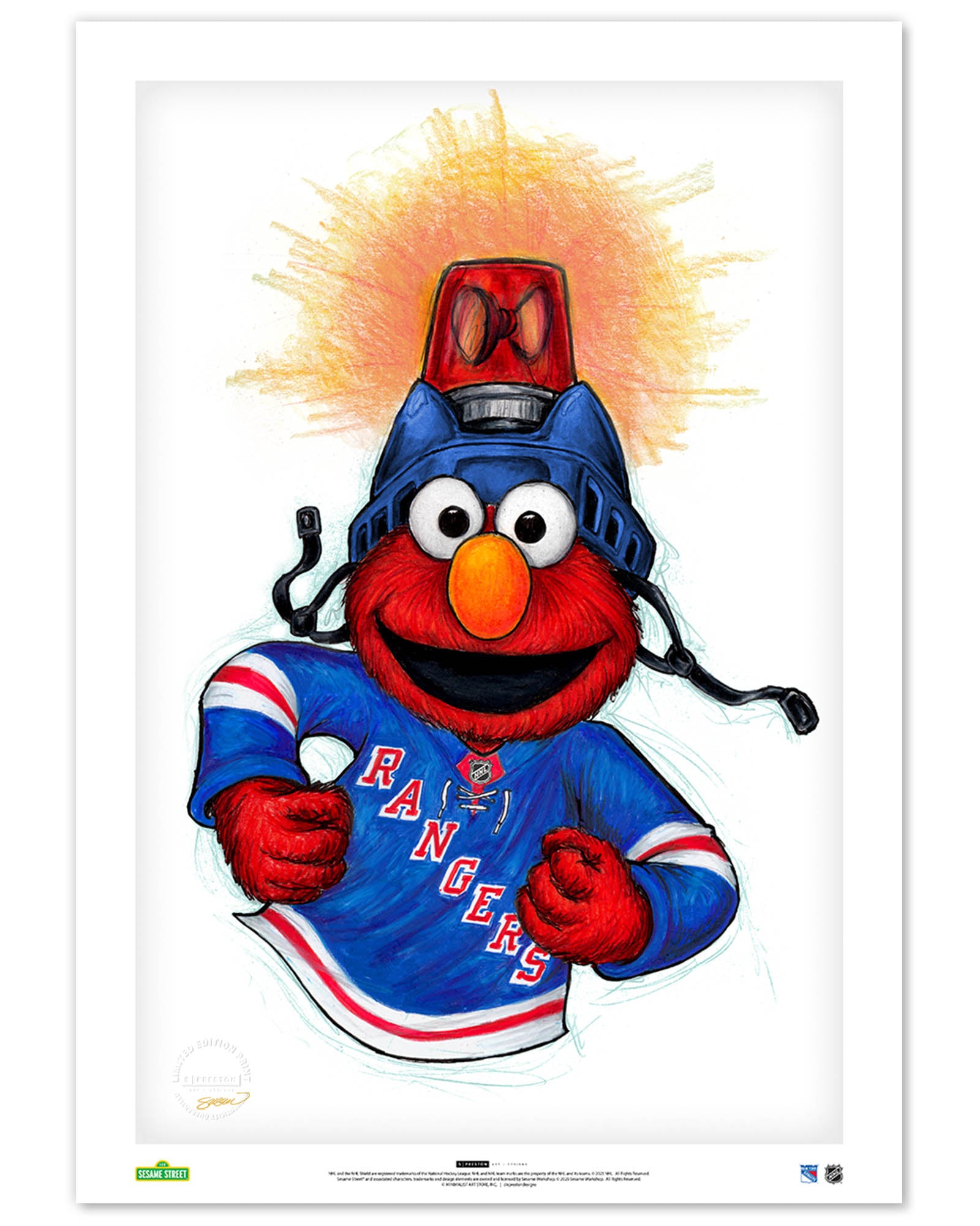 Elmo Loves Goals x New York Rangers | Sesame Street – S. Preston
