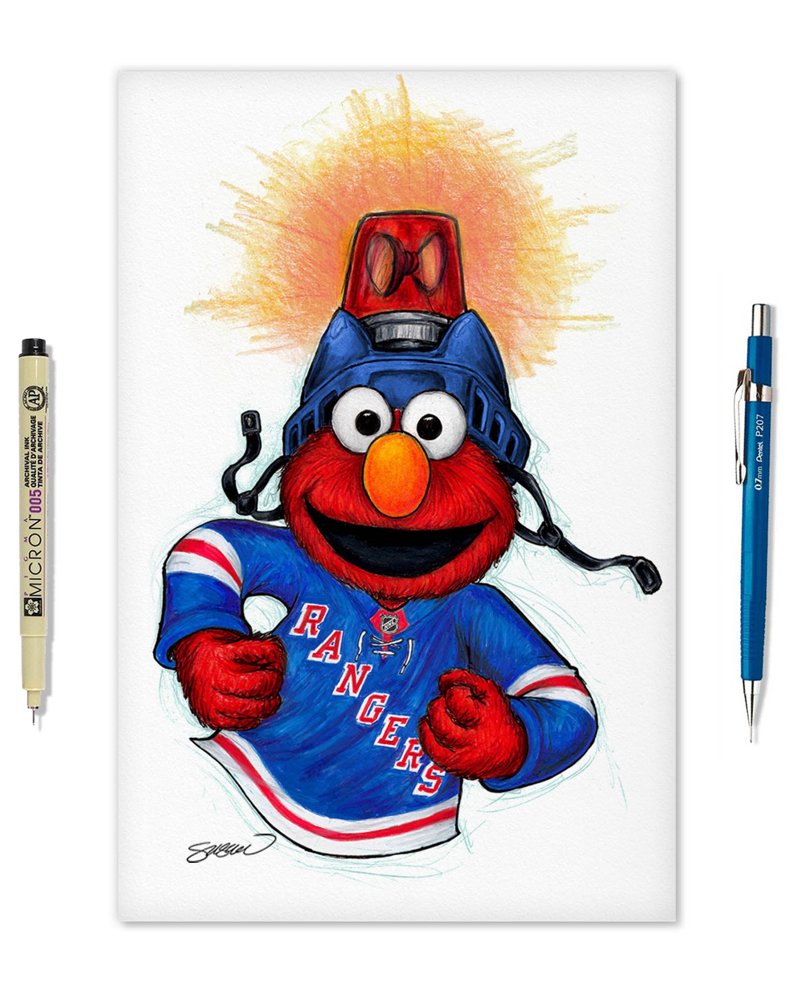 Elmo Loves Goals x New York Rangers | Sesame Street – S. Preston
