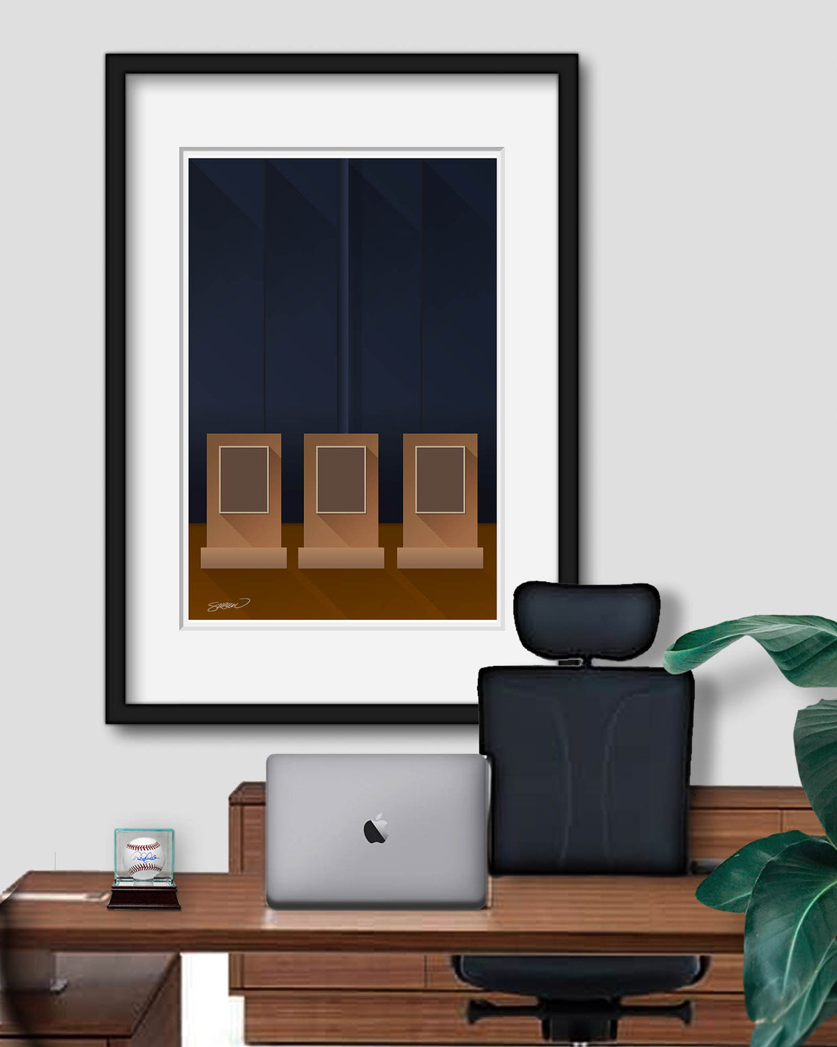 Minimalist Old Yankee Stadium