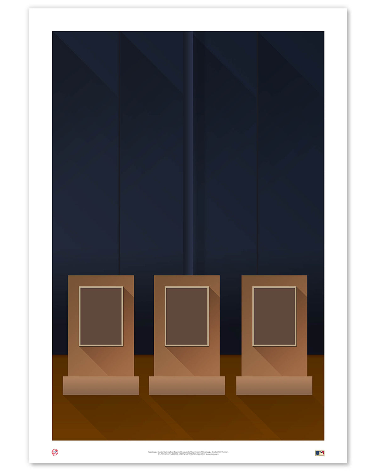 Minimalist Old Yankee Stadium