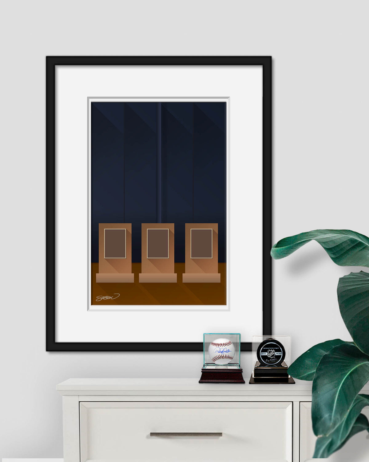 Minimalist Old Yankee Stadium