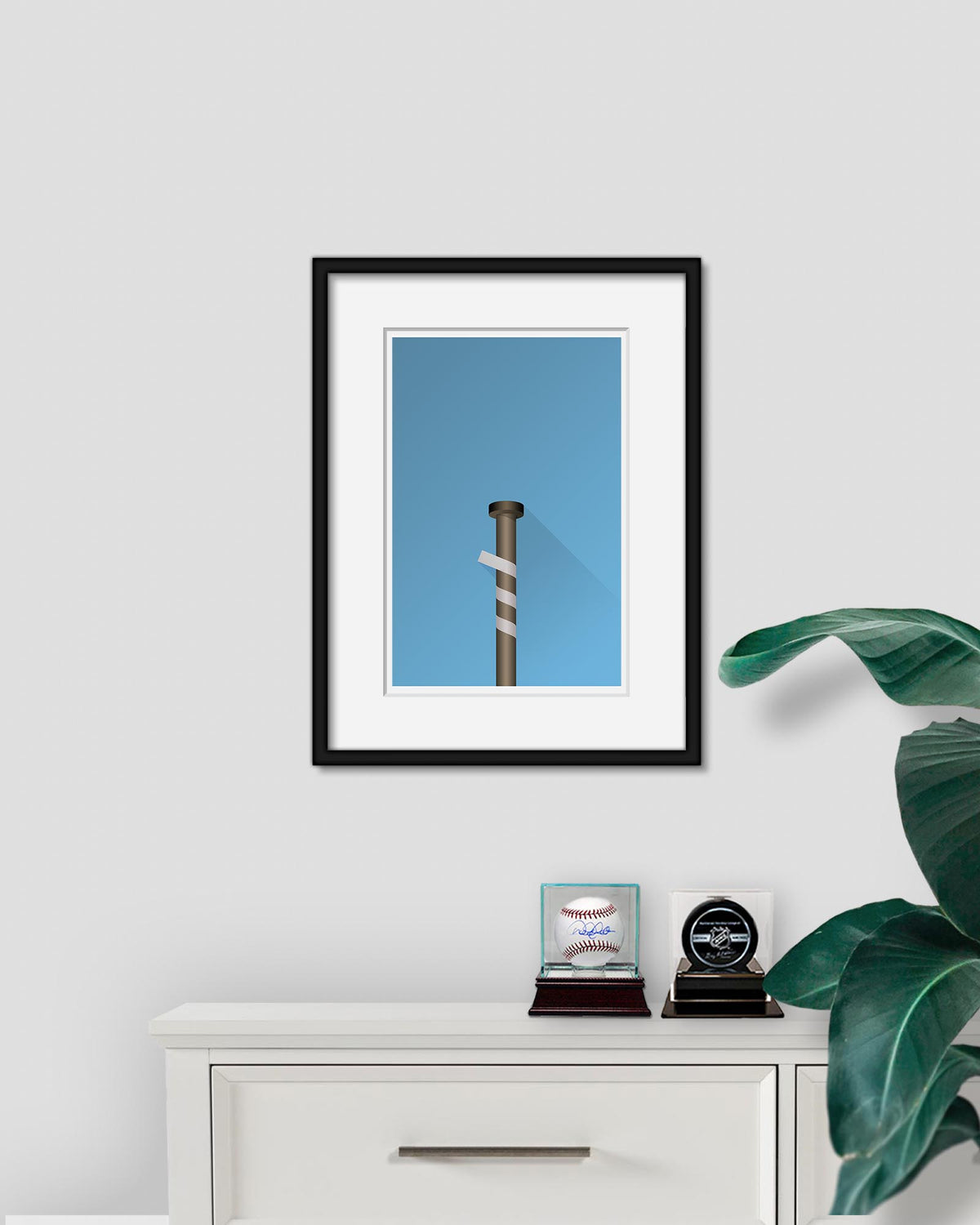 Minimalist Old Yankee Stadium (Louisville Bat)