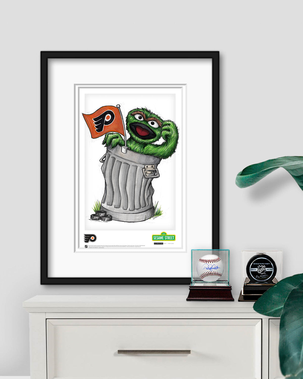 Oscar Rep Your Colours x NHL Flyers Limited Edition Art Print