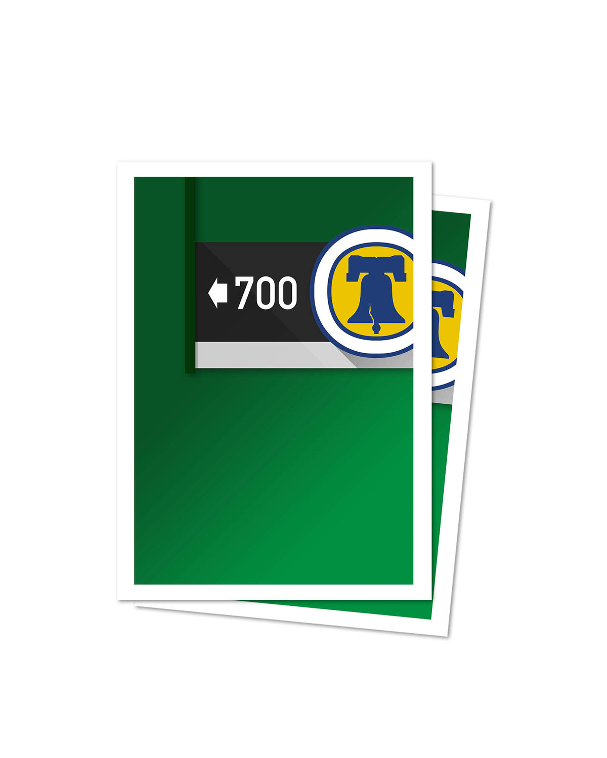 Minimalist Veterans Stadium Postcard