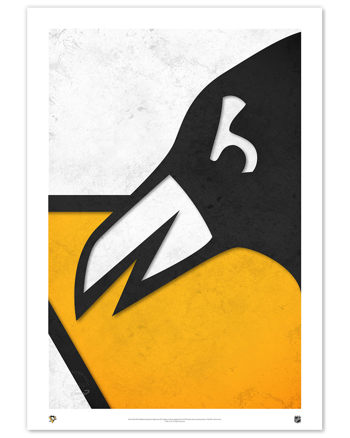 Minimalist Logo - Pittsburgh Penguins