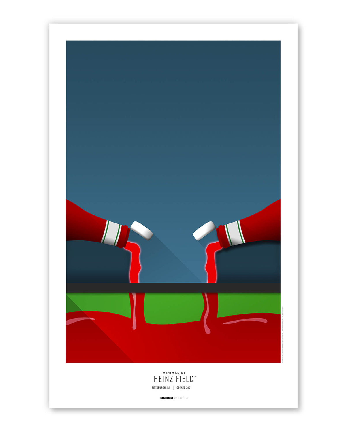Minimalist Heinz Field