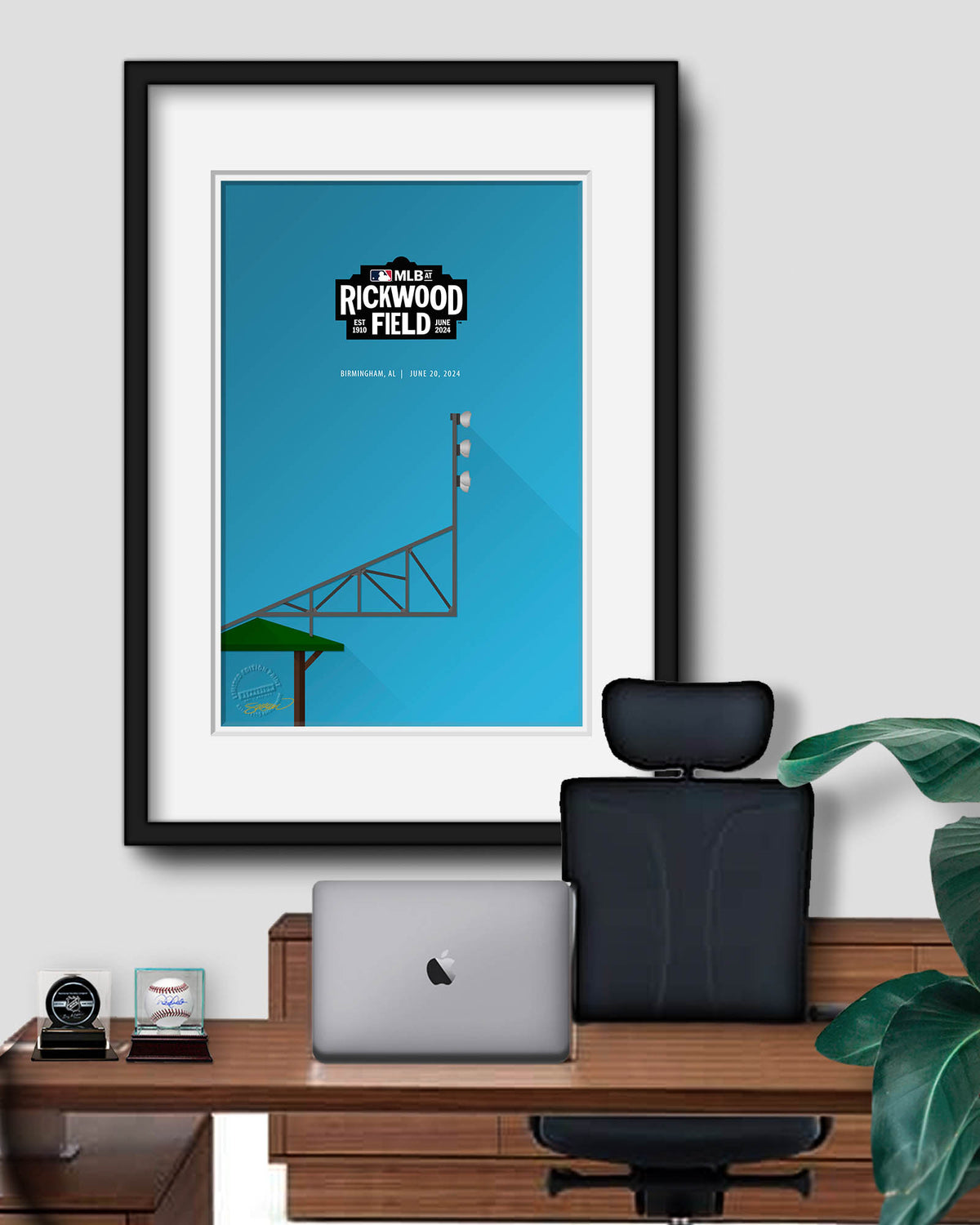 2024 MLB at Rickwood Field Limited Edition Art Prints