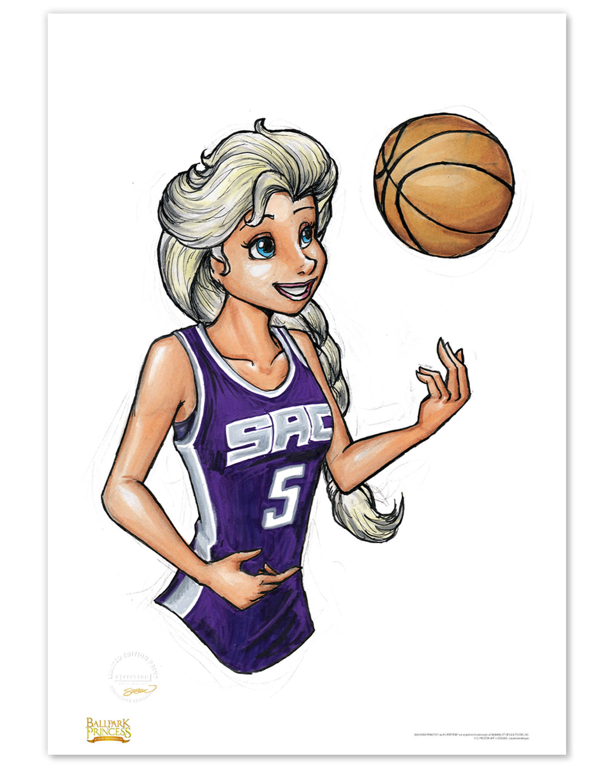 SAC Kings Elsa Fine Art Print