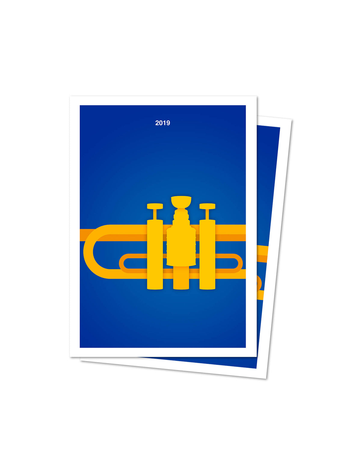 Minimalist Stanley Cup 2019 Postcard