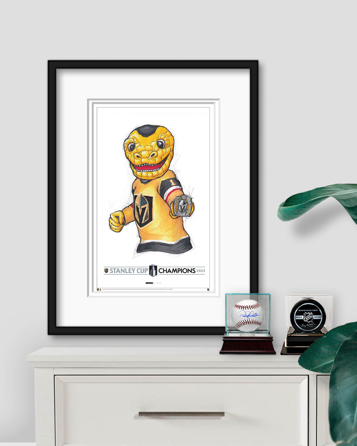Chance 2023 Stanley Cup Champion Limited Edition Sketch