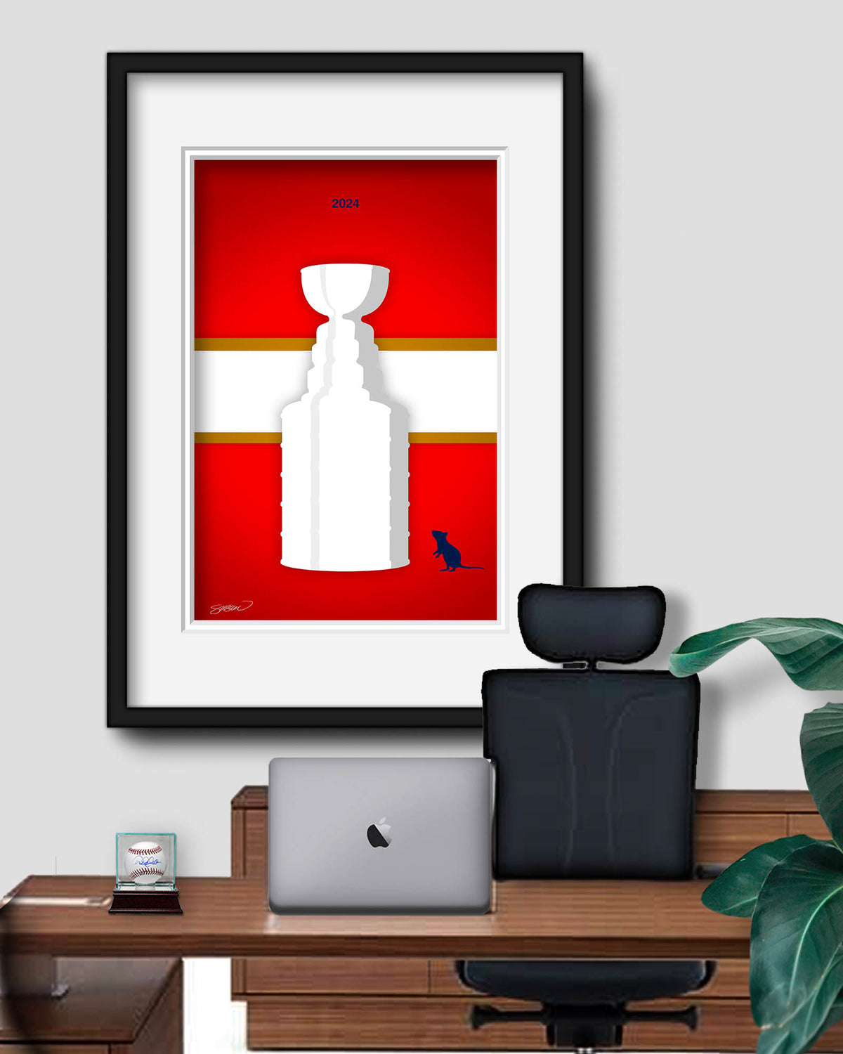 Minimalist Stanley Cup 2024 Limited Edition Fine Art Print