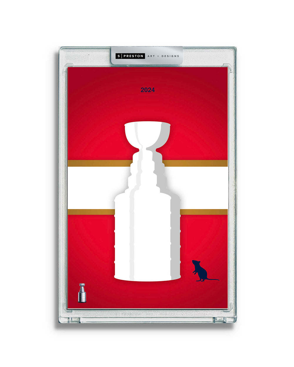 Minimalist Stanley Cup 2024 Limited Edition Art Card Slab – S. Preston ...