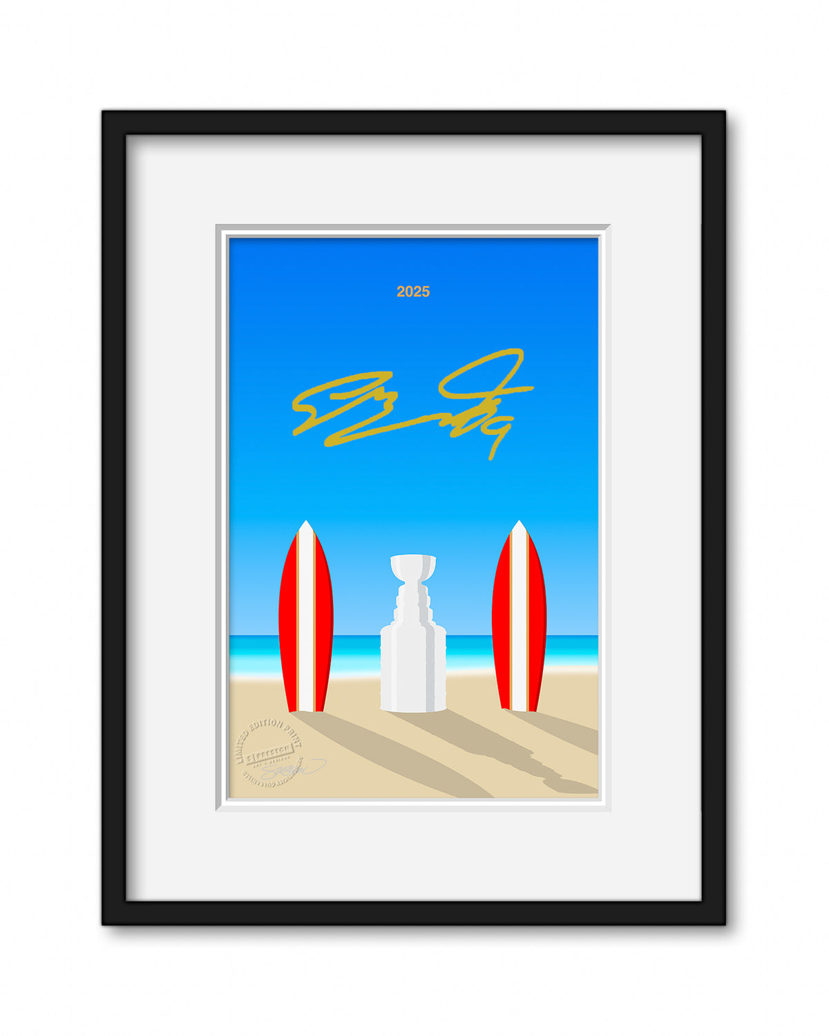 Minimalist Stanley Cup 2025 Limited Edition Fine Art Print
