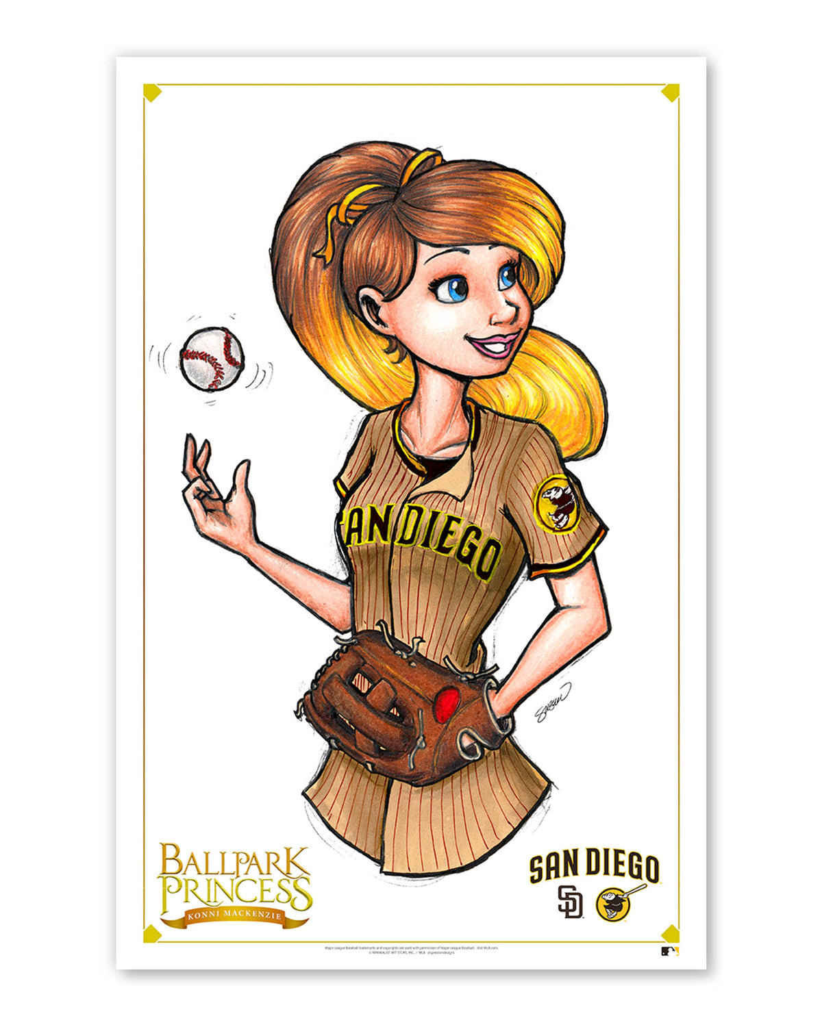 WinS® She Can Pitch - Padres - Konni Mackenzie