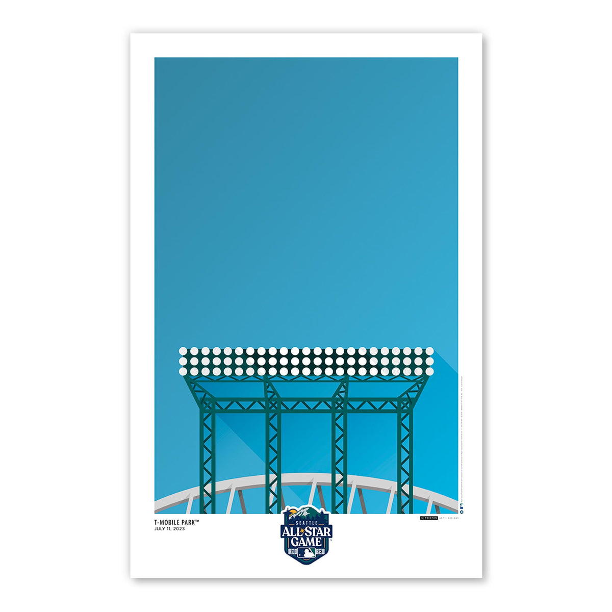 Minimalist T-Mobile Park Poster Print (ASG 2023)
