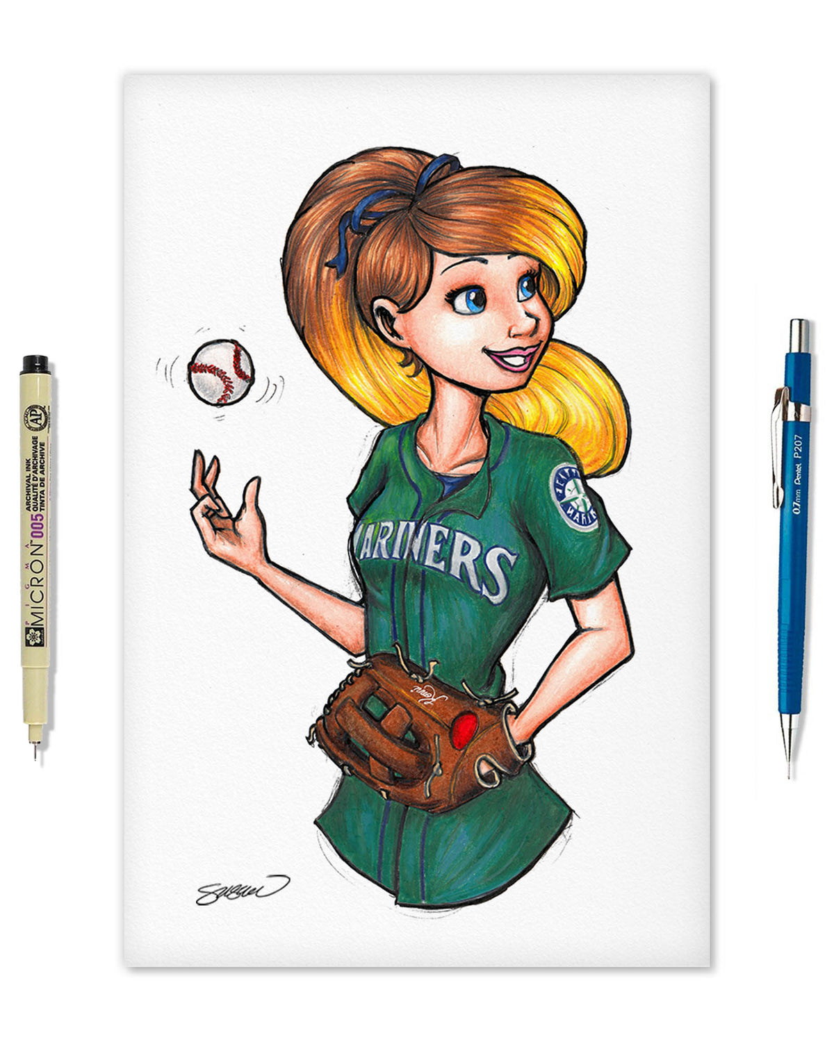 WinS® She Can Pitch - Mariners - Konni Mackenzie