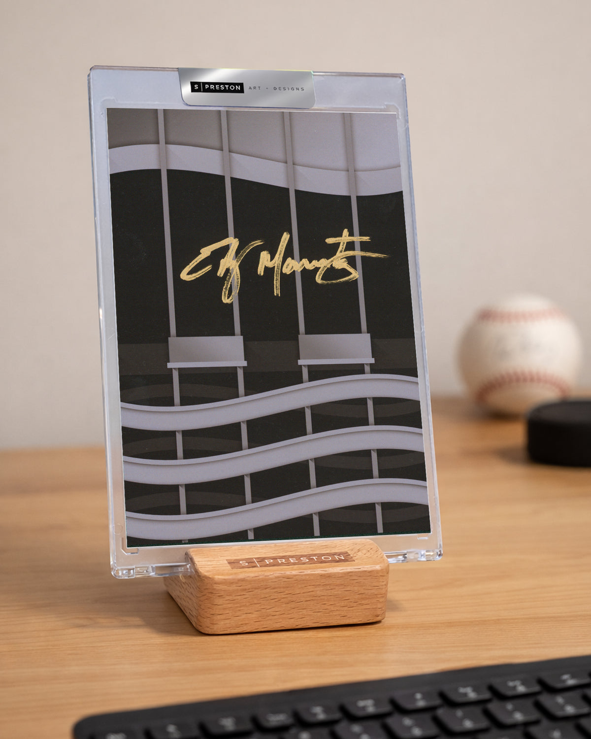 Minimalist Kingdome  - Edgar Martinez Autograph Slab - Authenticated