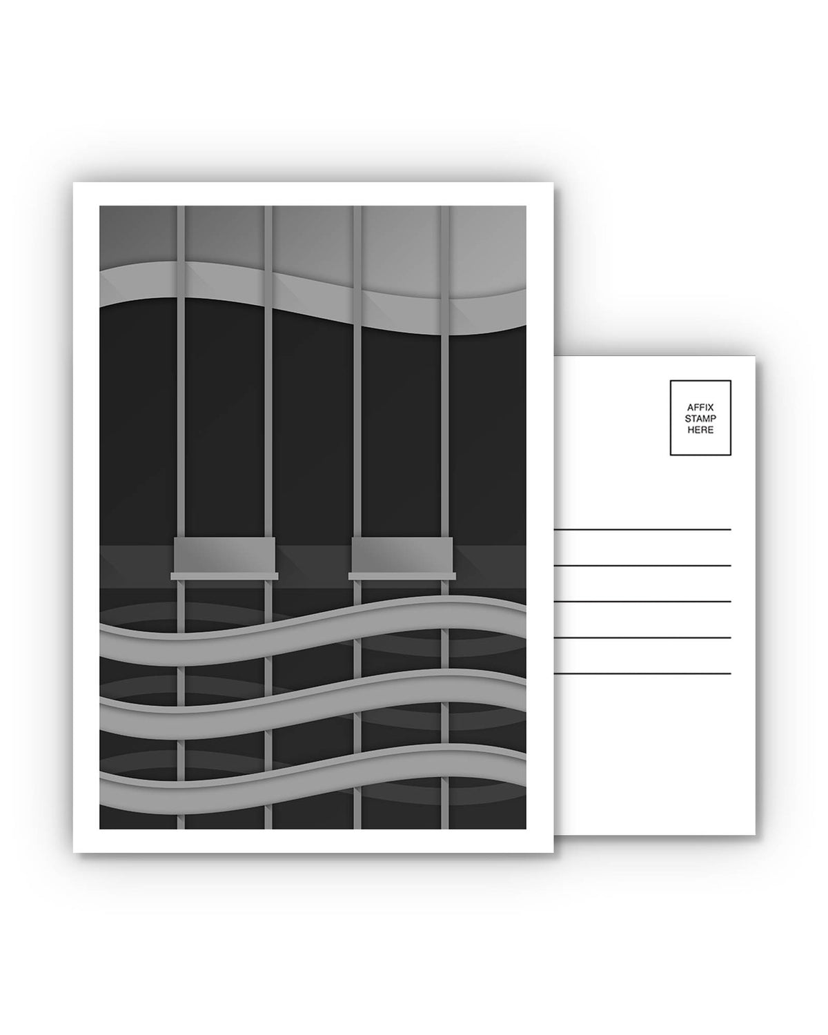 Minimalist Kingdome Postcard