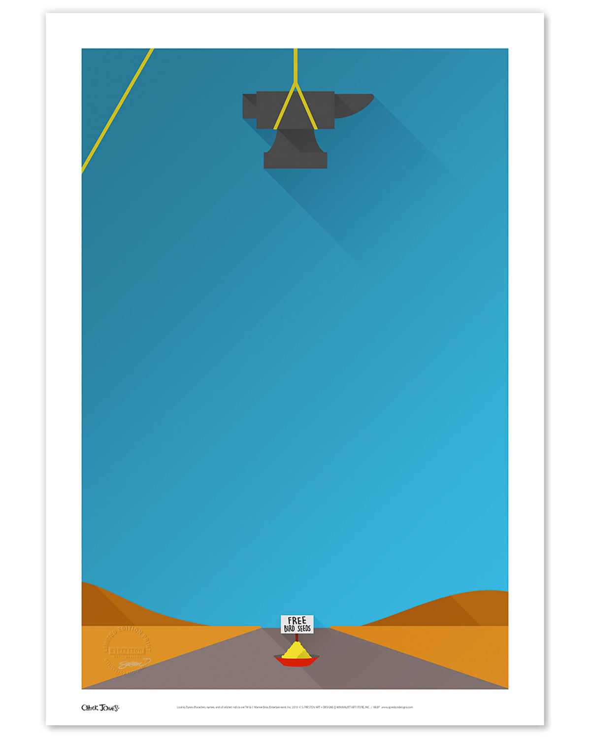 Free Bird Seed - Minimalist Looney Tunes