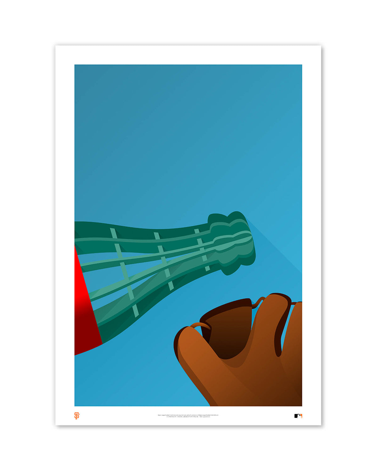 Minimalist Oracle Park