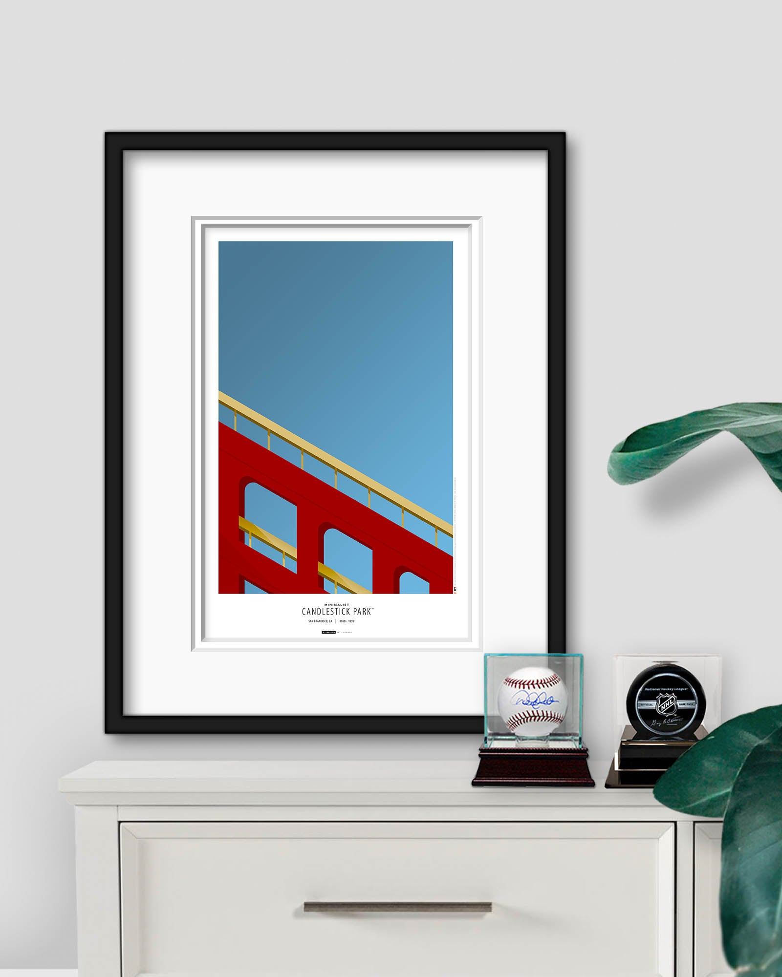 Candlestick Park Art Print | SF Giants Vintage – S. Preston Art +