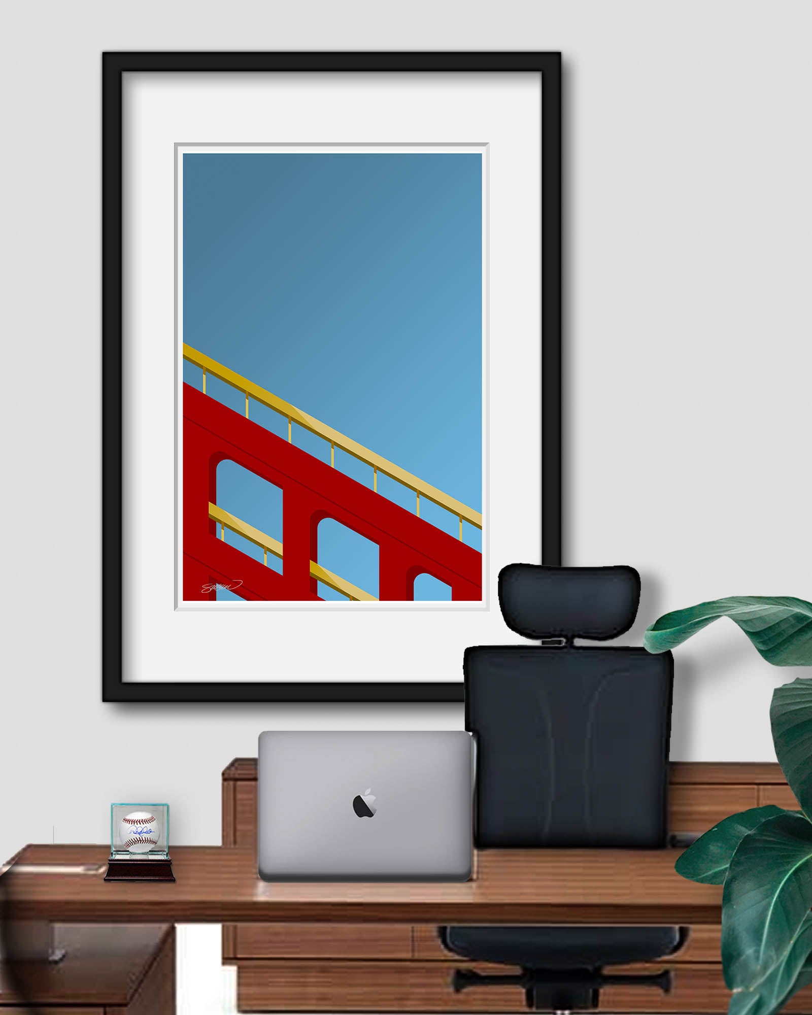 Minimalist Candlestick Park San Francisco Giants - S. Preston – S