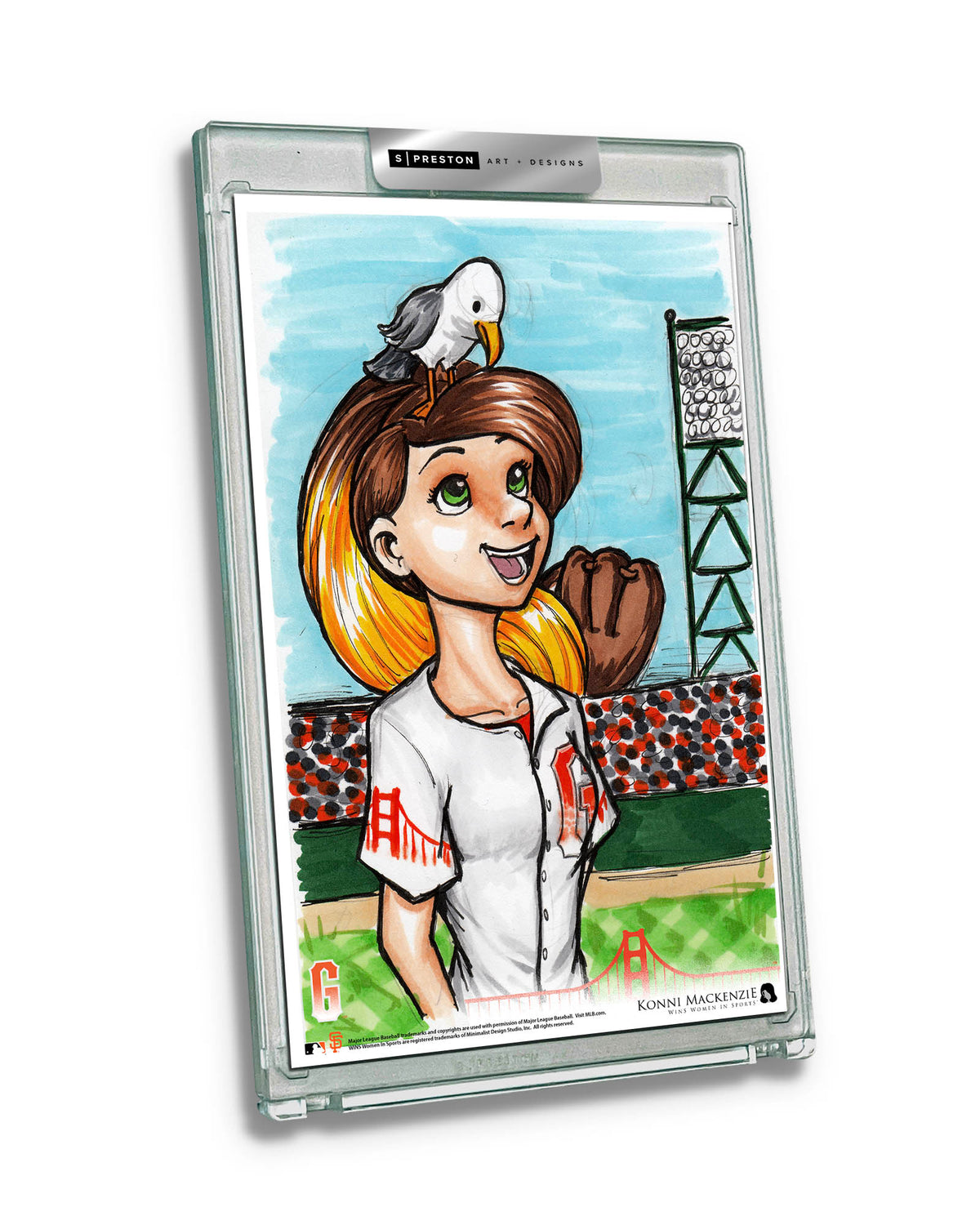 WinS® San Francisco Giants City Connect - Konni Mackenzie Art Card Slab