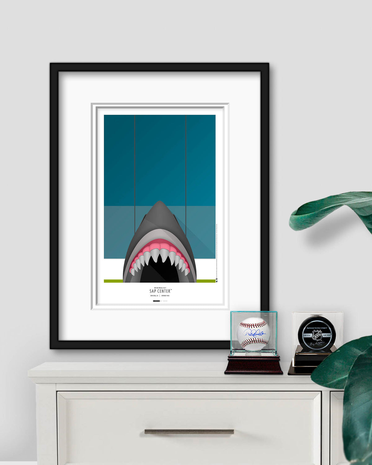 Minimalist SAP Center Art Print