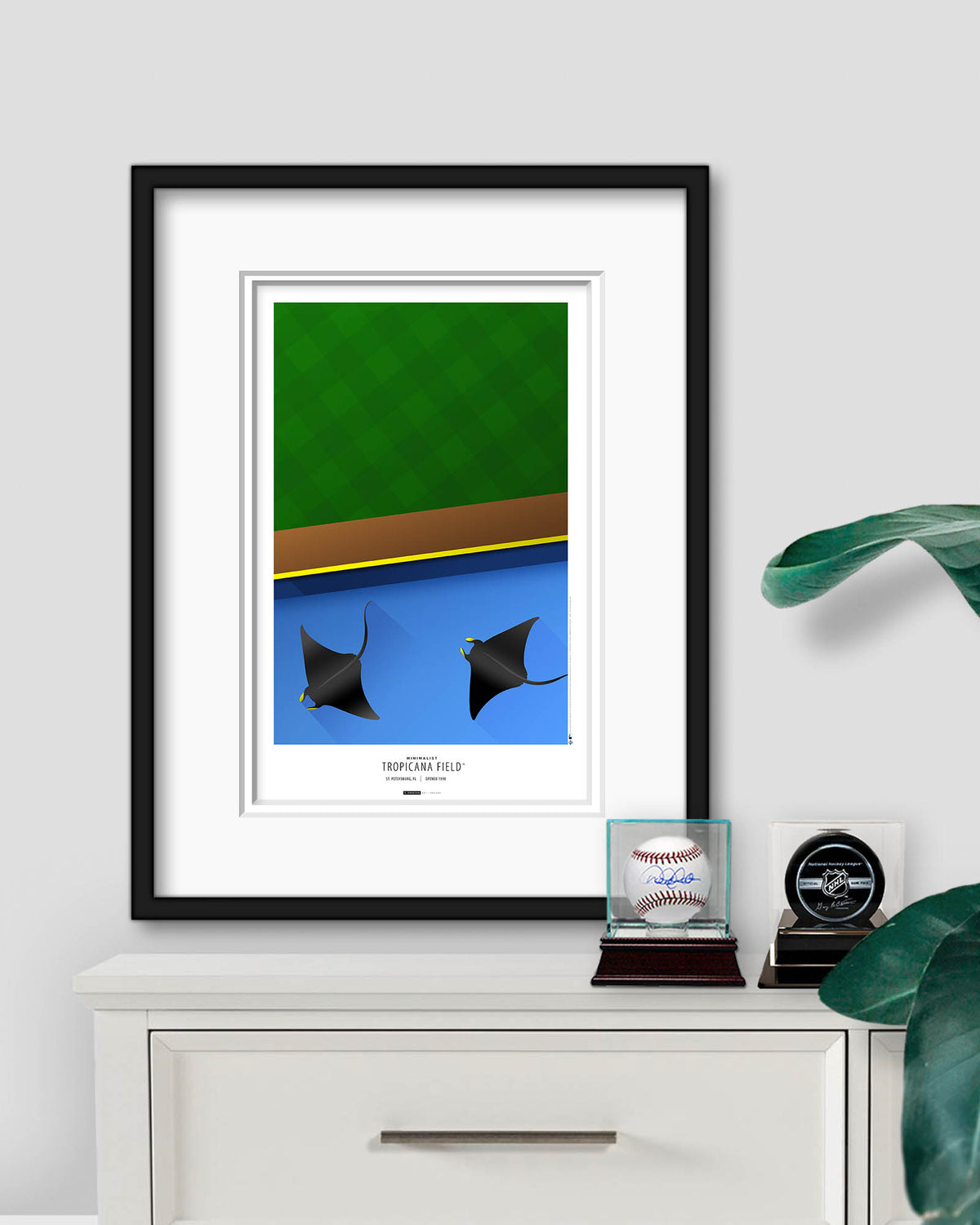 Minimalist Tropicana Field