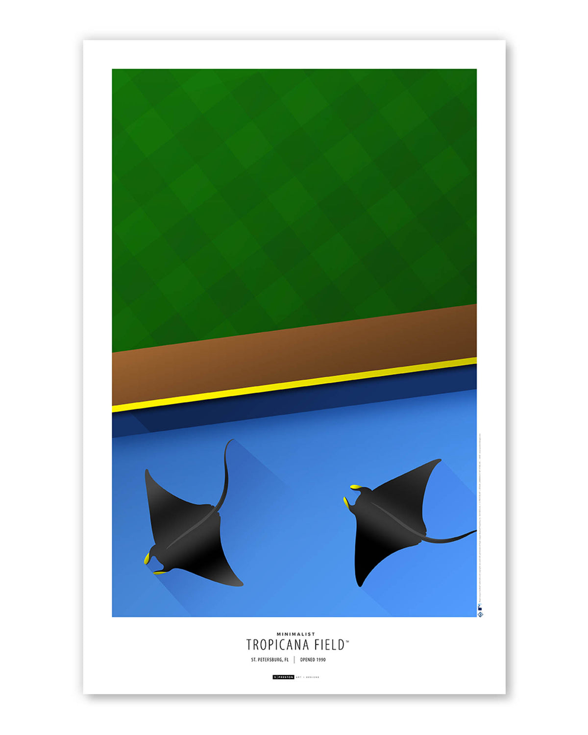Minimalist Tropicana Field