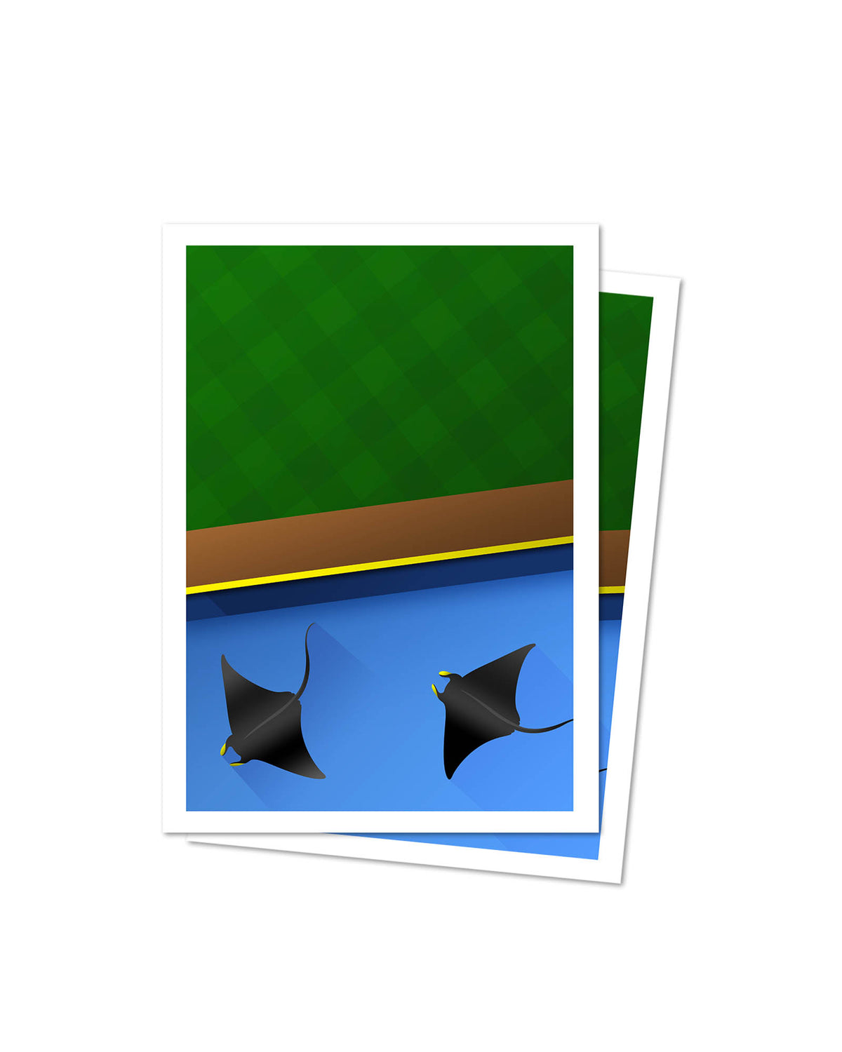 Minimalist Tropicana Field Postcard
