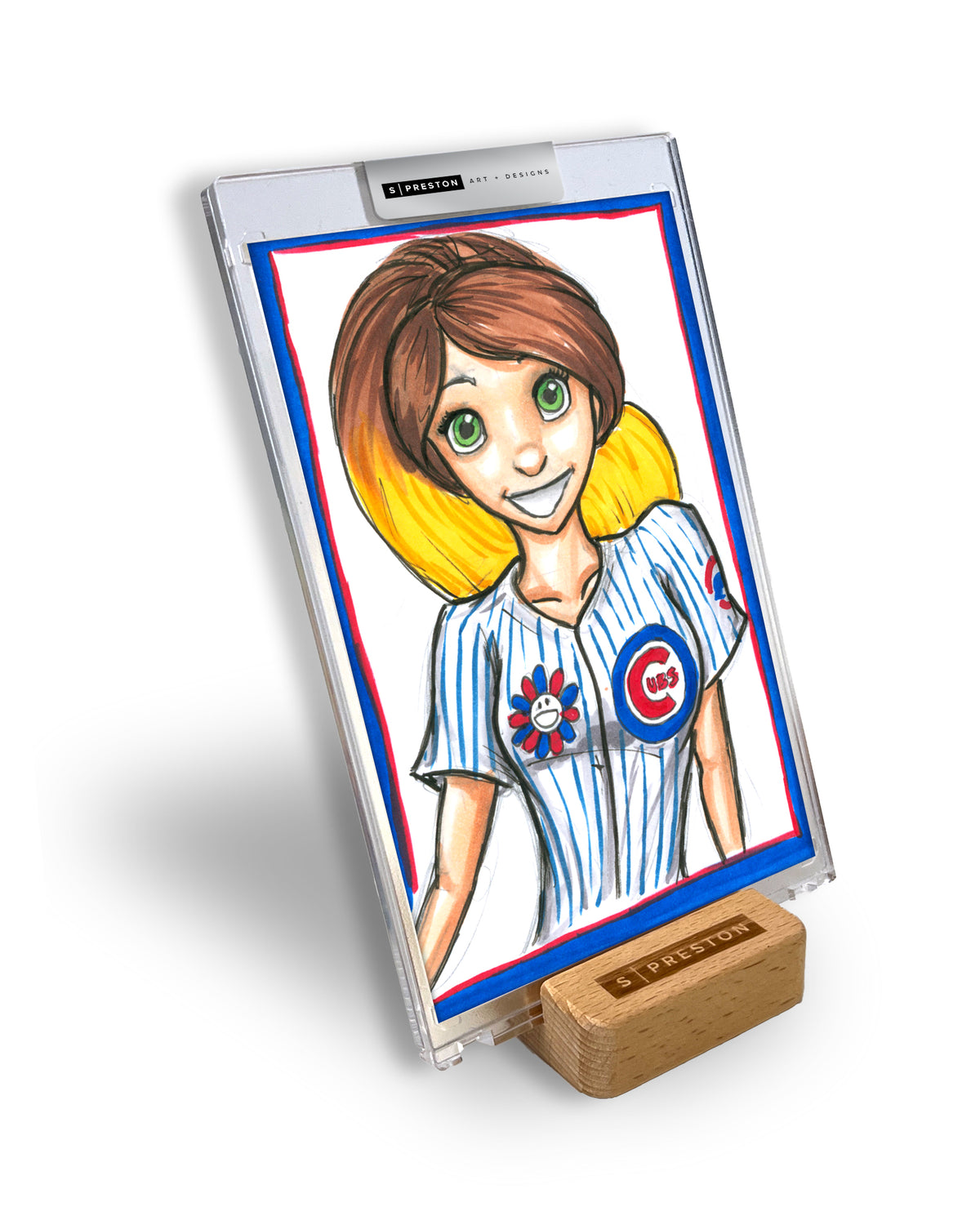 2025 MLB Tokyo Series Konnie Mackenzie Original Artwork
