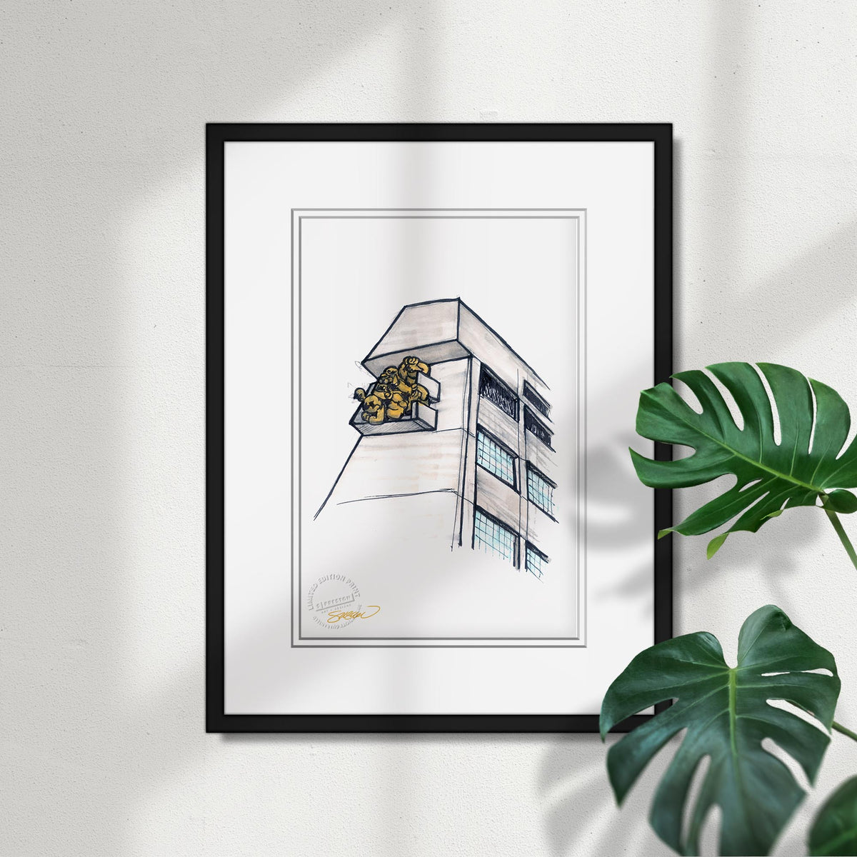 Rogers Centre Ink Sketch Limited Edition Fine Art Print
