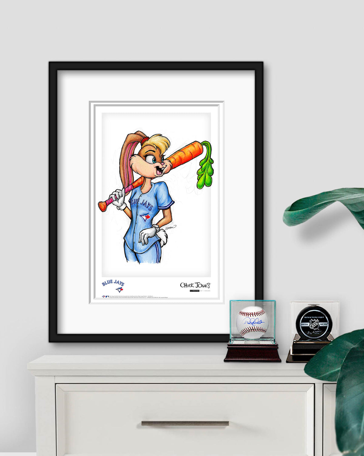Lola Bunny x MLB Blue Jays Limited Edition Art Print