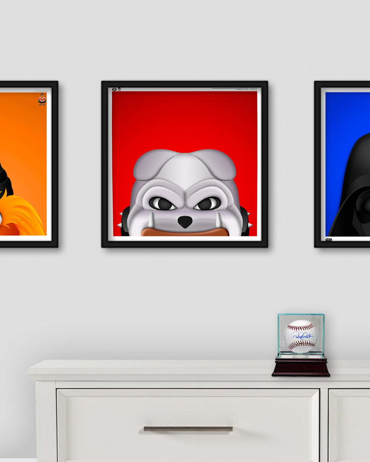 Minimalist Hairy Dawg Limited Edition Fine Art Print