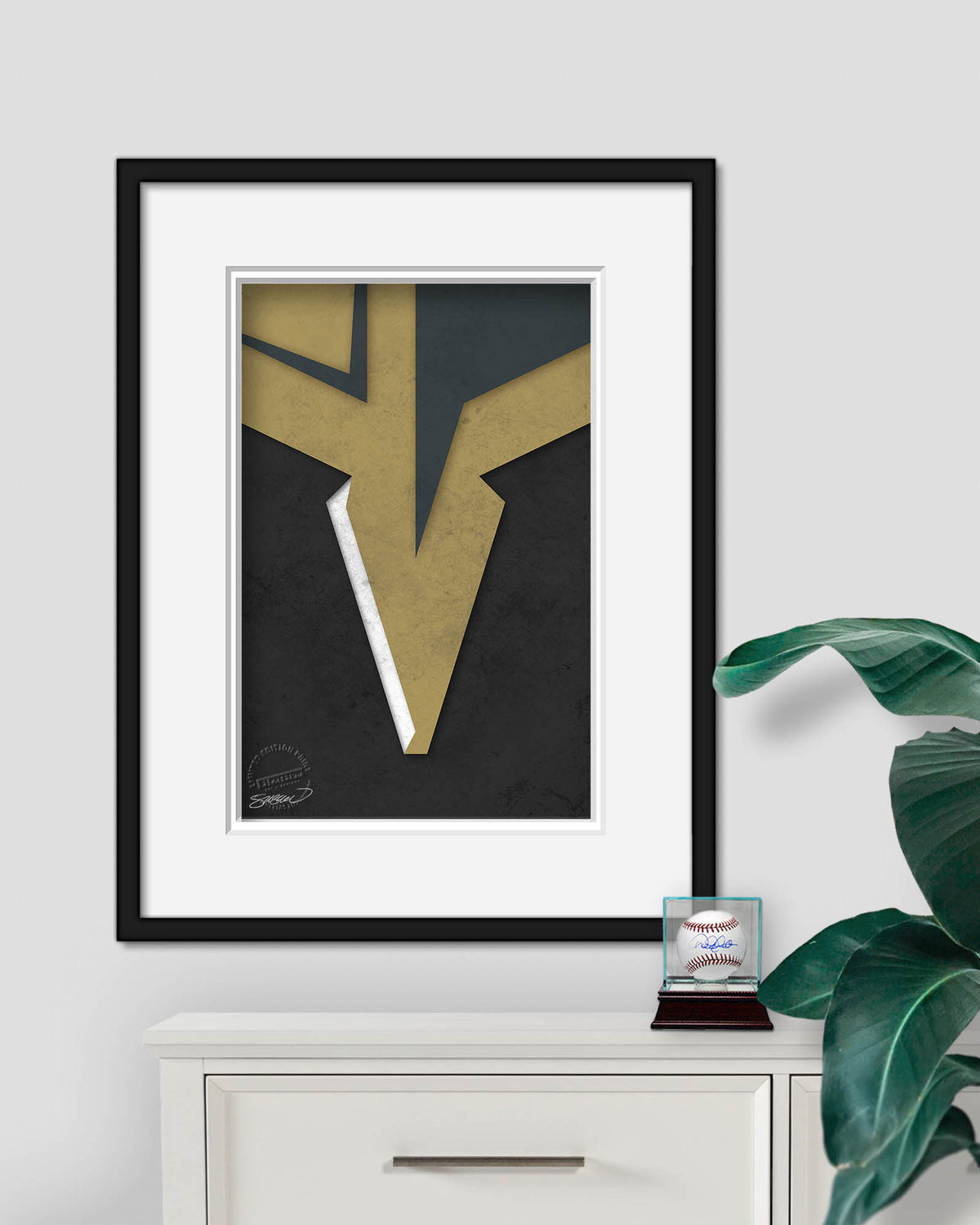 Minimalist Logo - Vegas Golden Knights