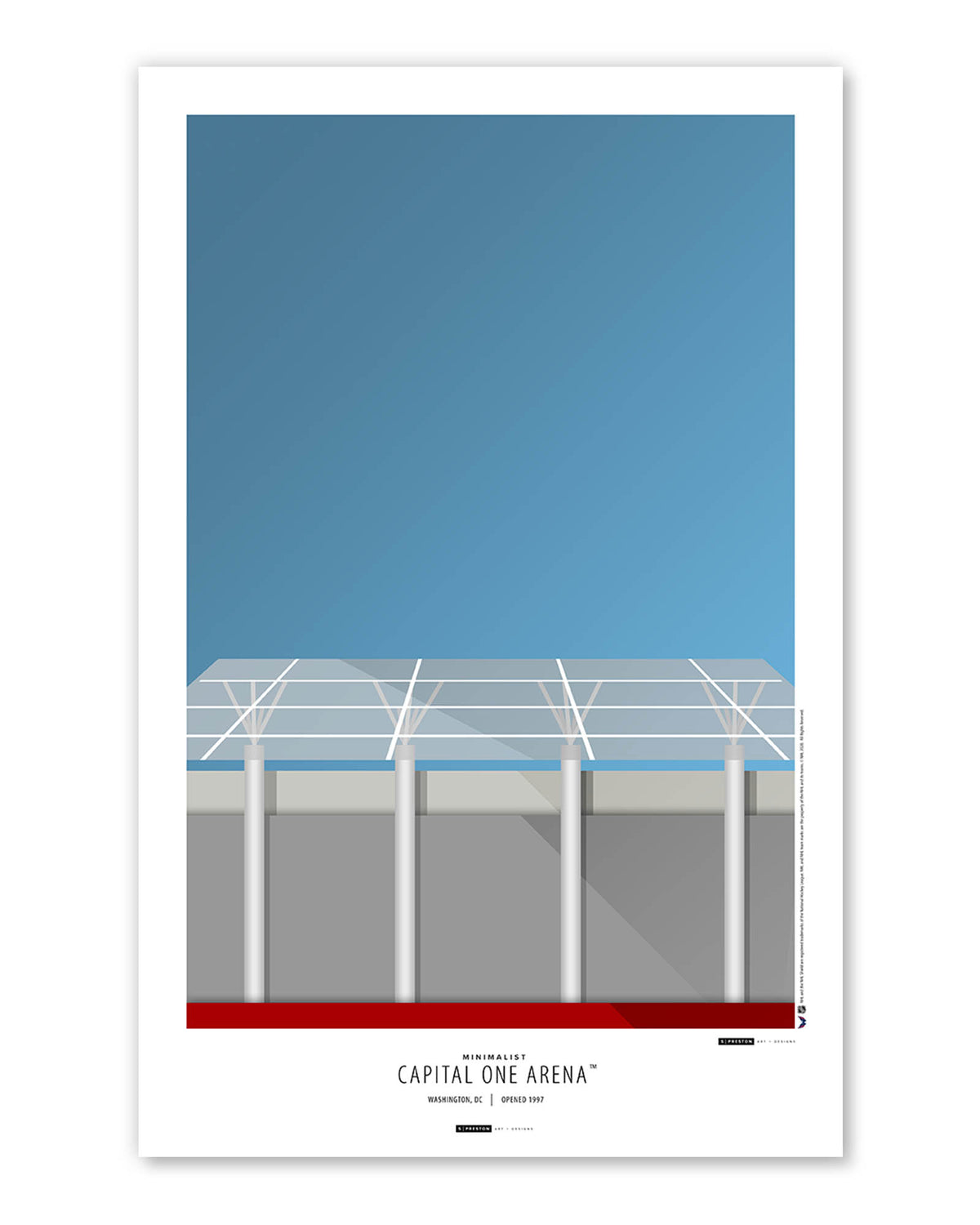 Minimalist Capital One Arena