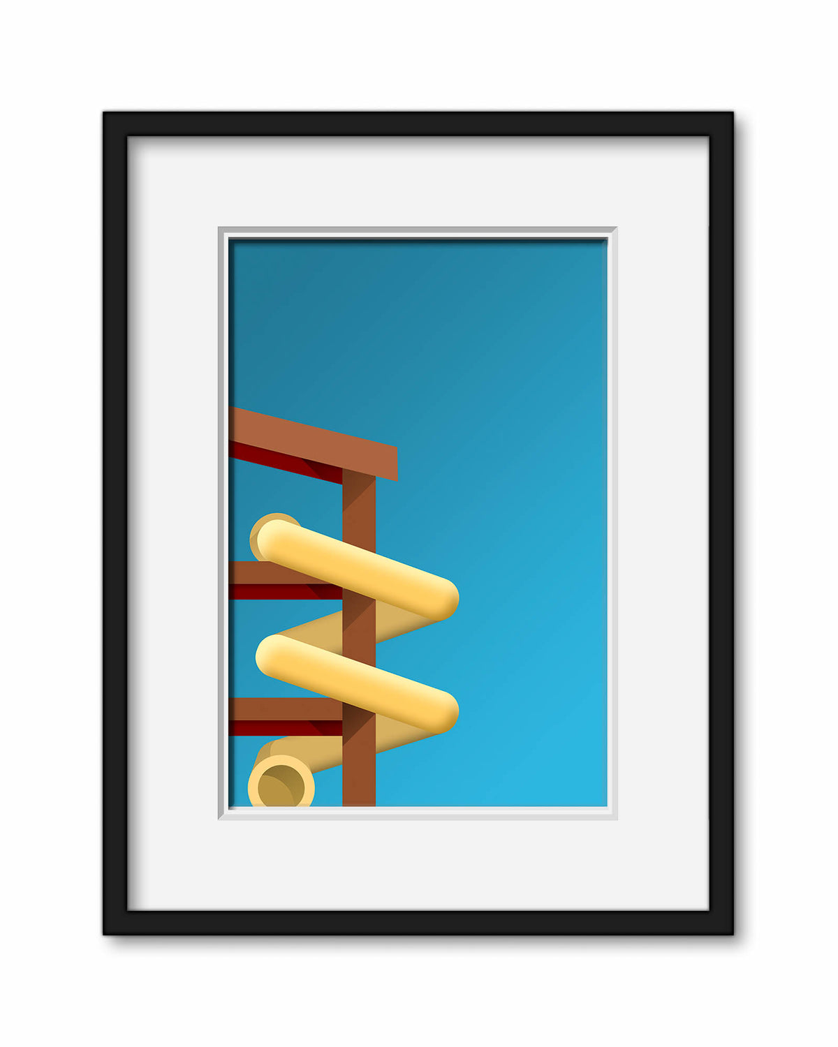 Minimalist Fox Cities Stadium Art Print