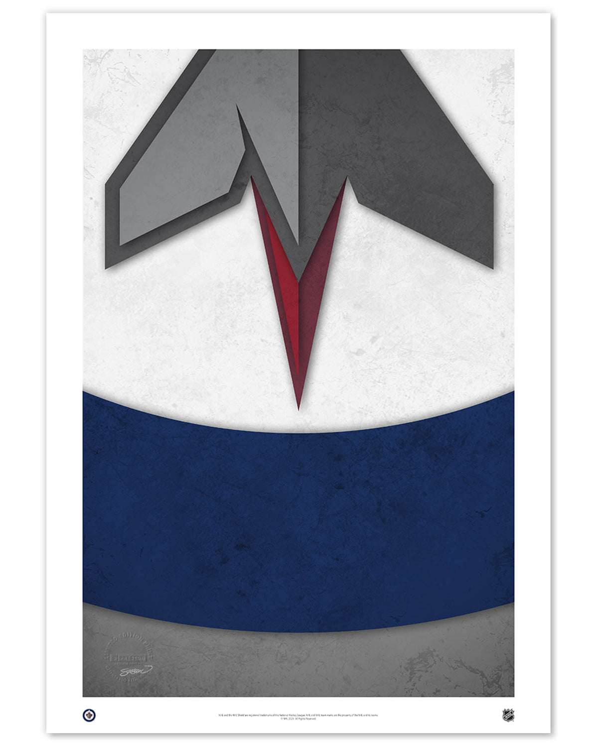 Minimalist Logo - Winnipeg Jets