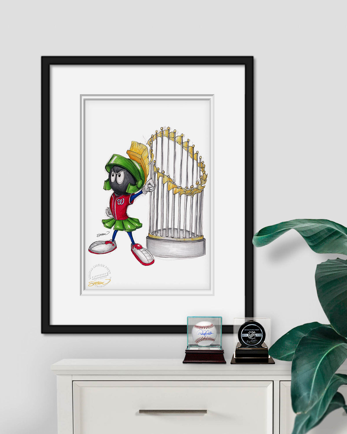 World Series Marvin The Martian 2019 Limited Edition Fine Art Print