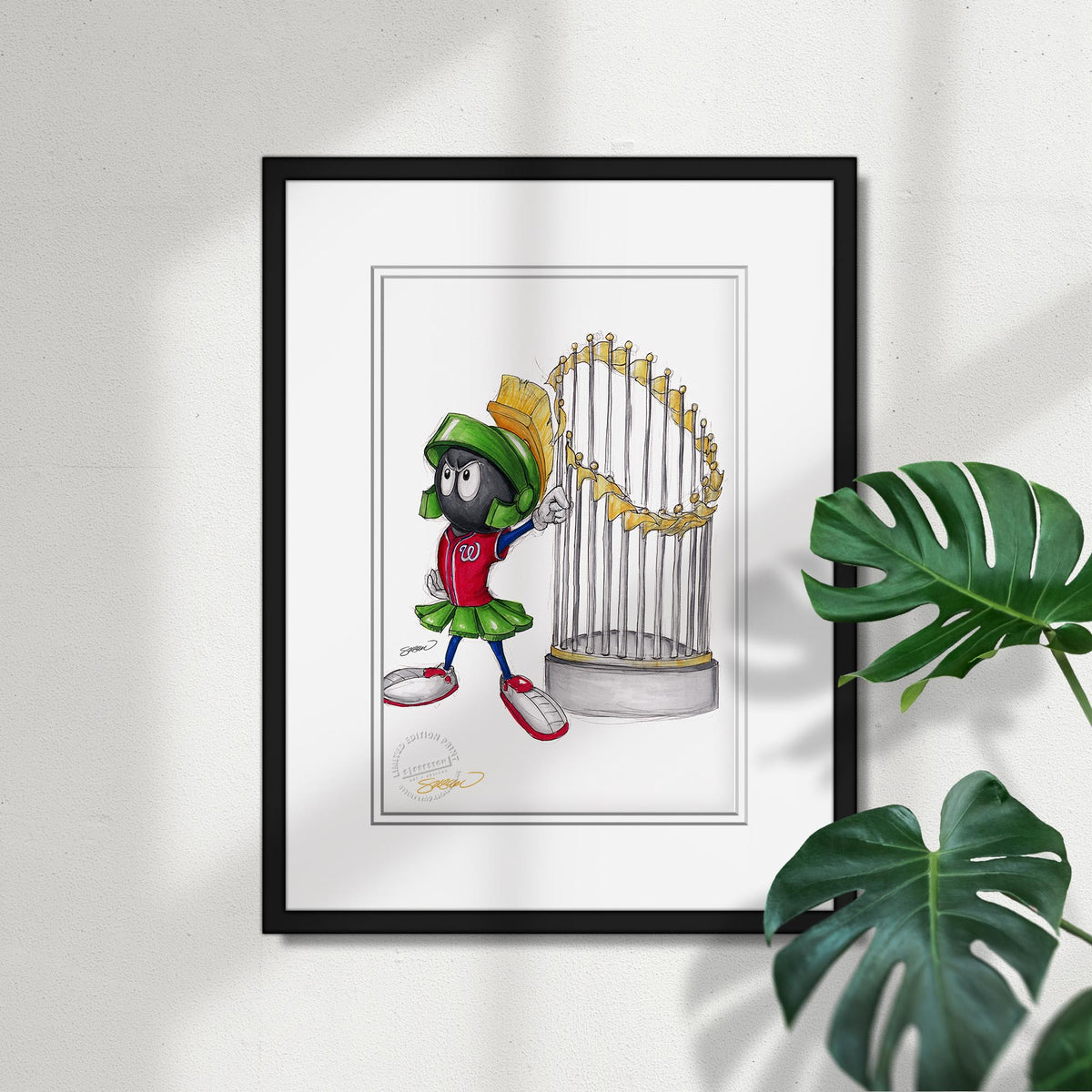 World Series Marvin The Martian 2019 Limited Edition Fine Art Print