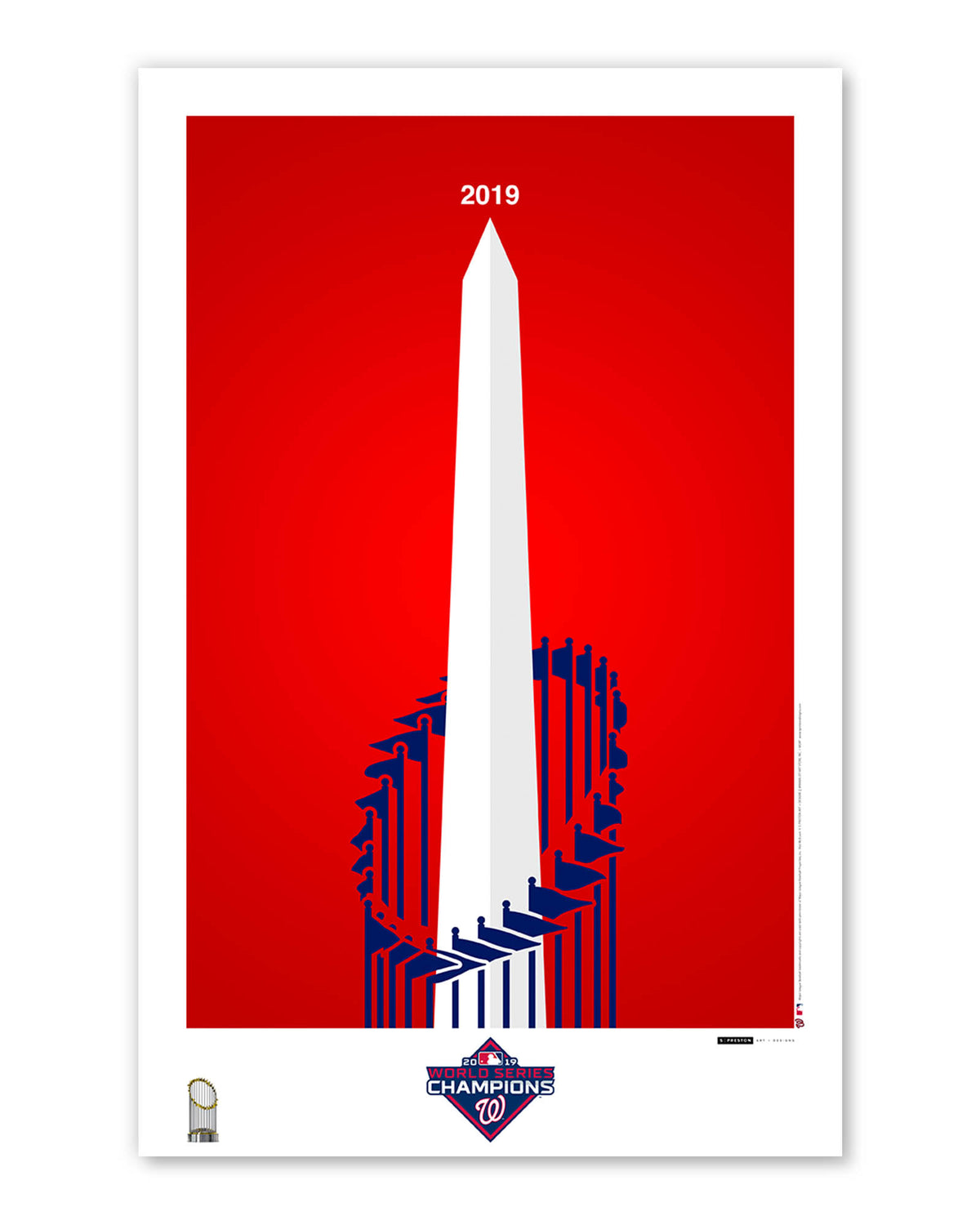 Minimalist World Series 2019 Art Print