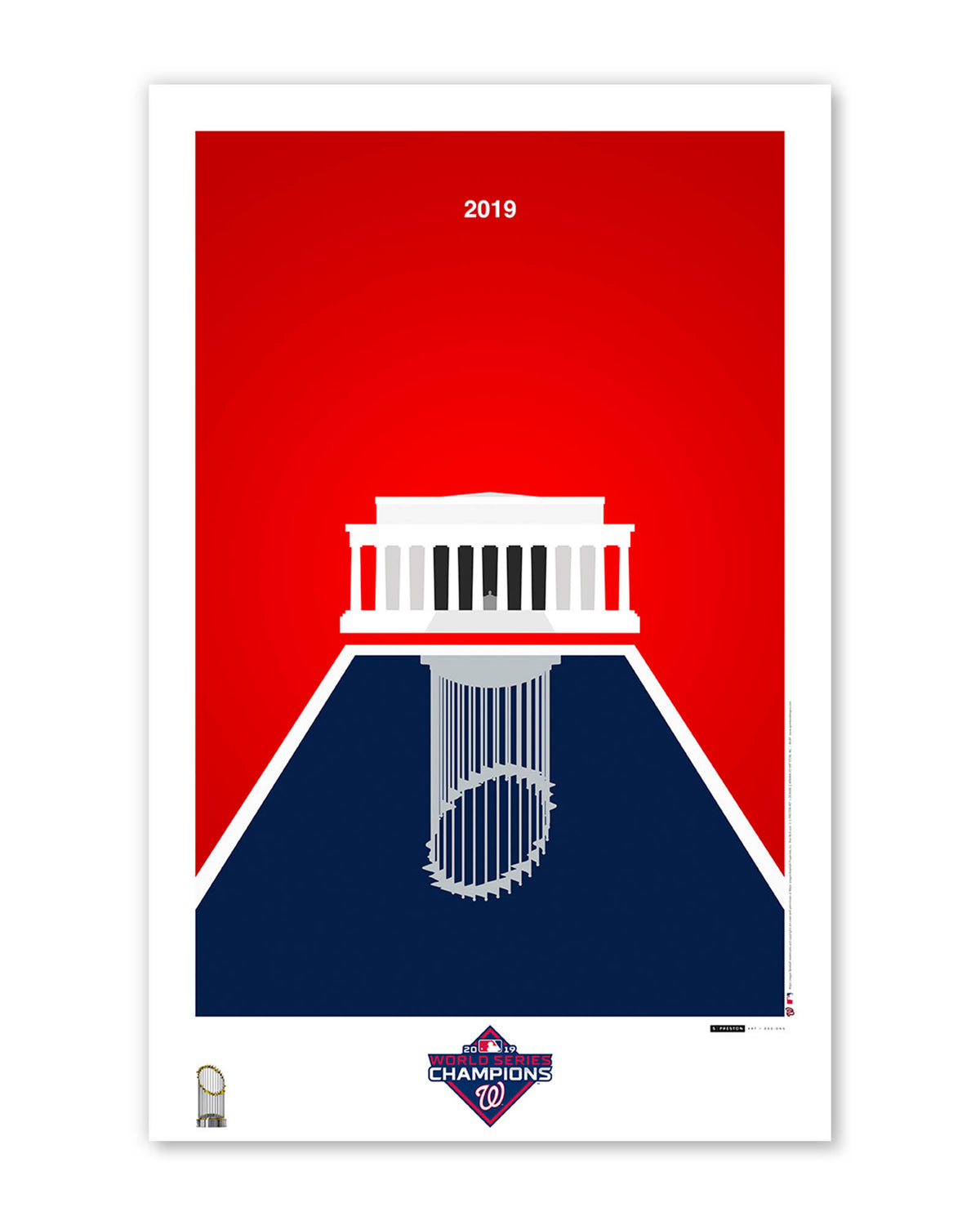 Minimalist World Series 2019 Art Print